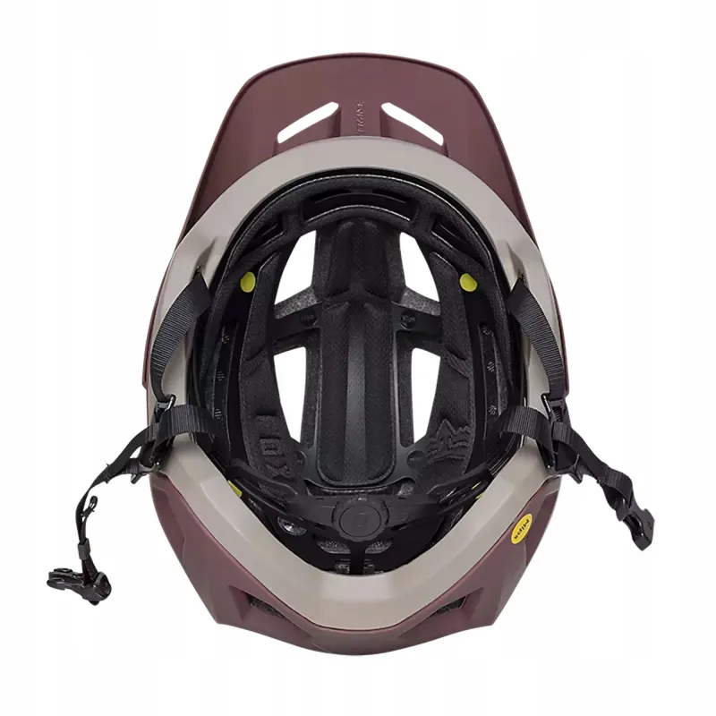 Kask rowerowy Fox Speedframe Racik MIPS, Bordowy Cordovan · L (59–63 cm) — zdjęcie 4